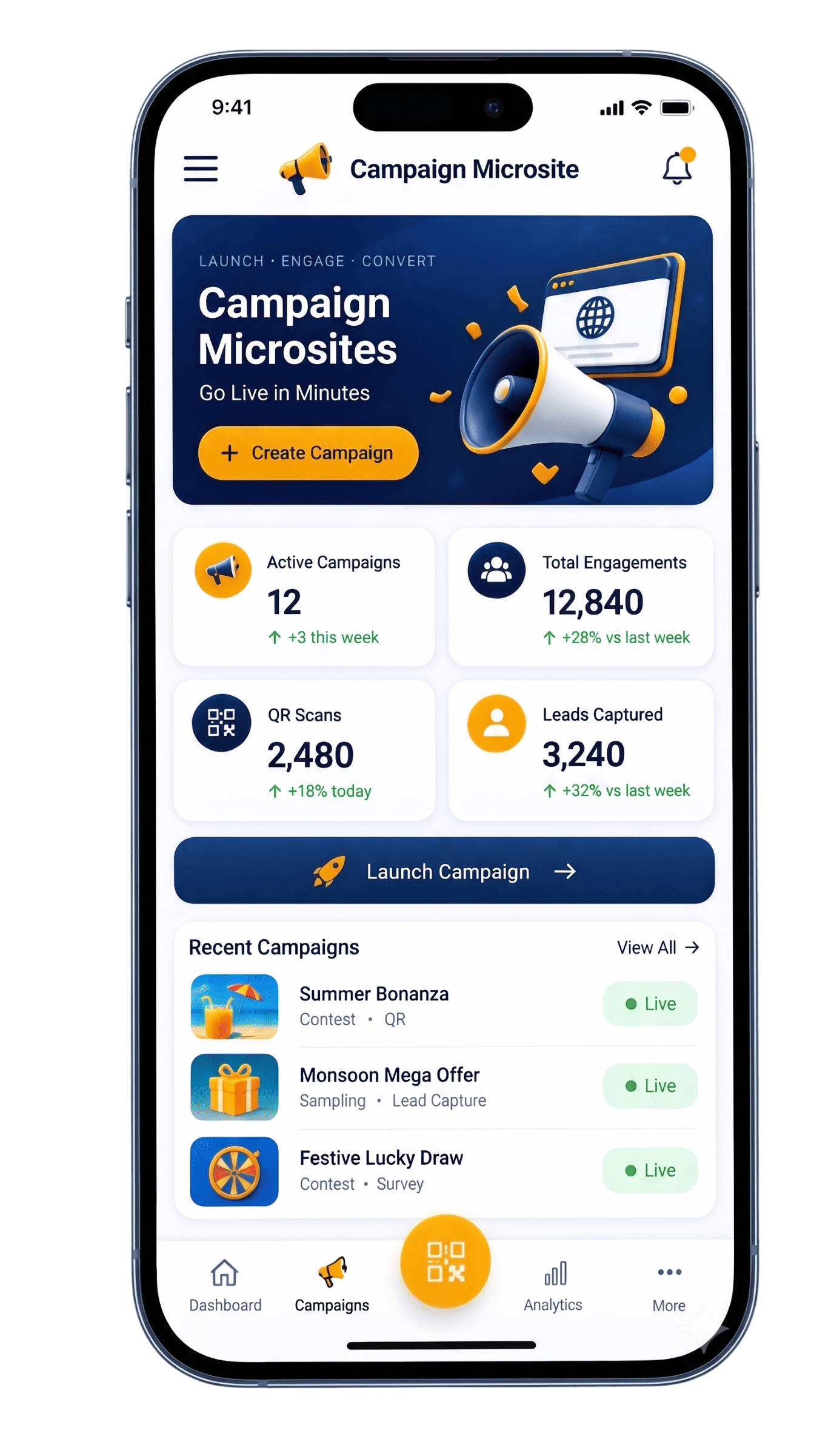 Field app for BTL and campaign activation execution