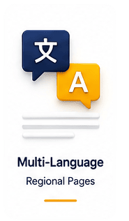 Multi-language campaign capability