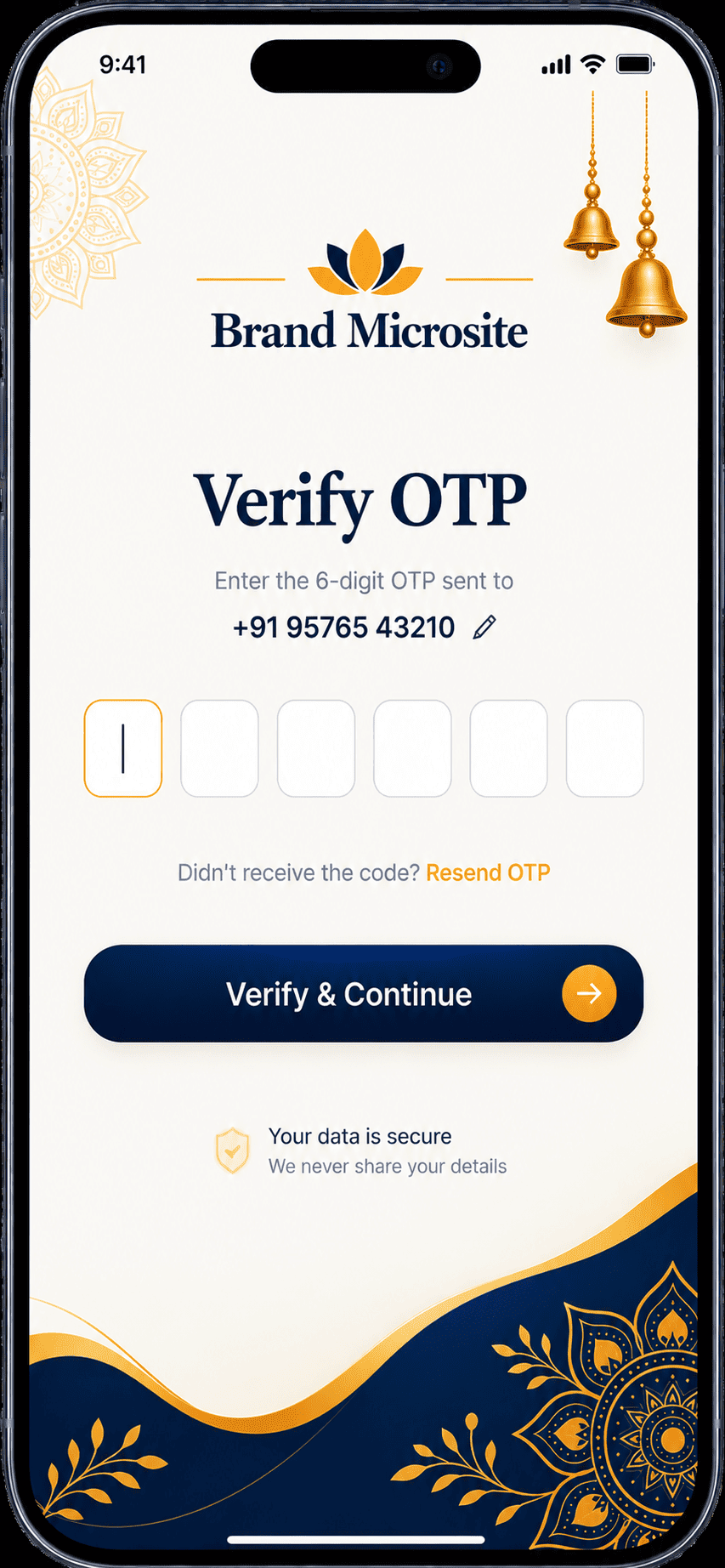 OTP verification starts the campaign journey