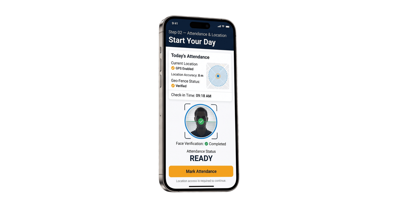 Start the day with verified attendance